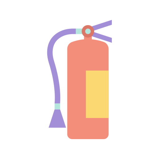 Emergency, extinguisher, extinguisher security, fire extinguisher, fire safety icon
